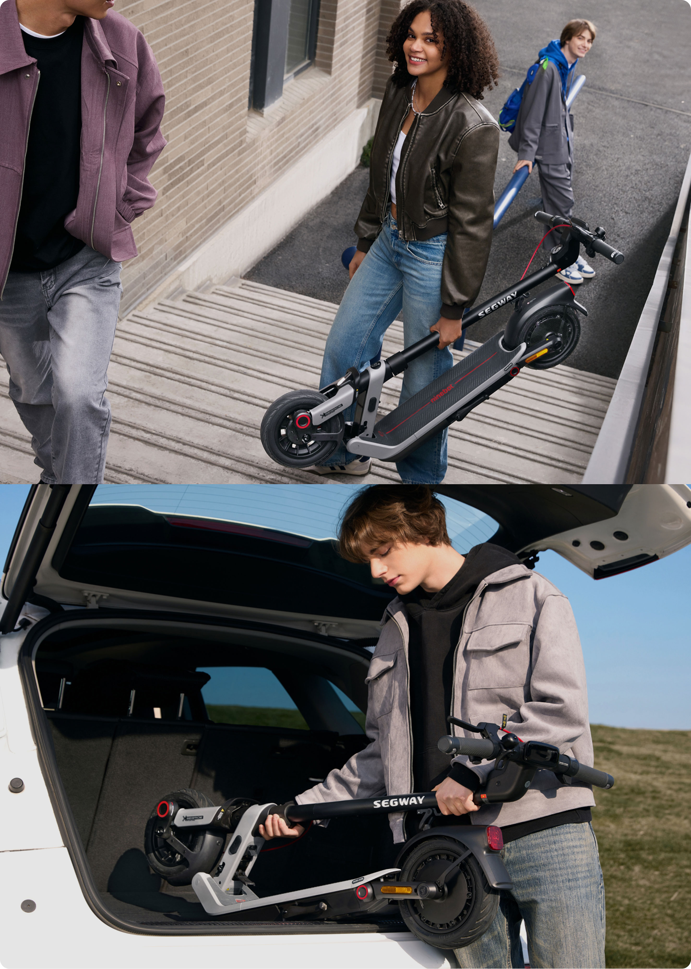 Segway eKickScooter E3 , Powerful, Efficient, and Reliable