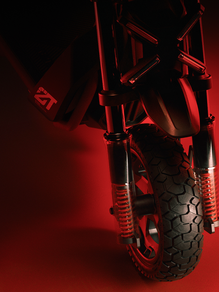 Segway eKickScooter ZT3 Pro , Off-Road Electric Scooter with