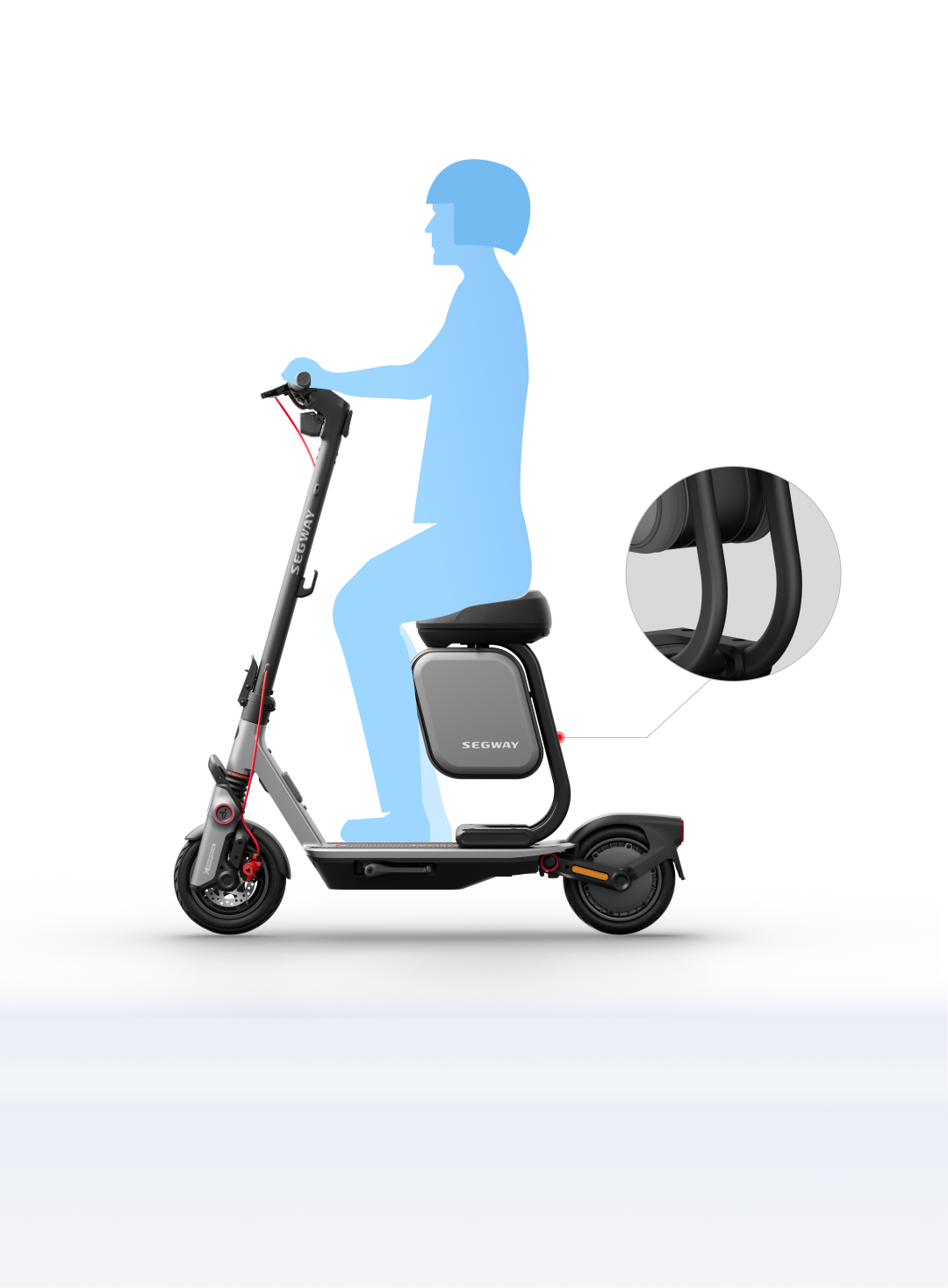 Segway eKickScooter Multi-functional Seat Kit