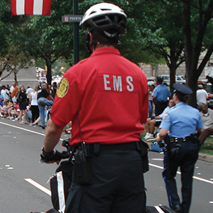 EMS personnel on Segway PT